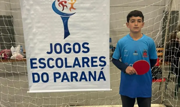 ATEMEJA conquista títulos nos Jogos Escolares do Paraná e leva Jardim Alegre ao pódio estadual no tênis de mesa