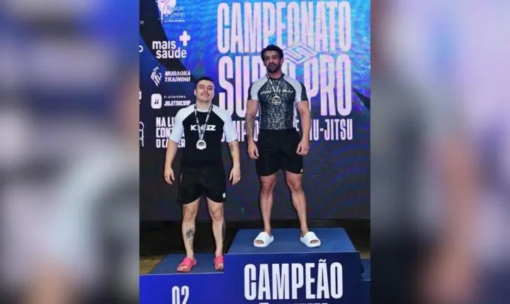   Atleta de Jardim Alegre conquista segundo lugar no absoluto em campeonato de Jiu-Jitsu em Londrina