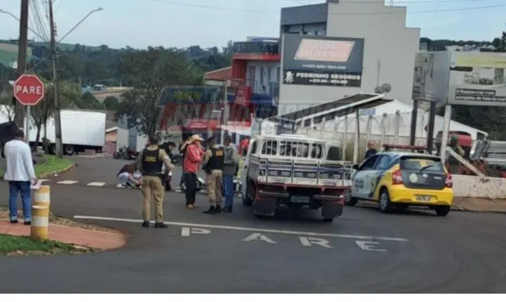 Bombeiros registram acidente de trânsito e queda de pessoa em Ivaiporã na manhã desta segunda (13)