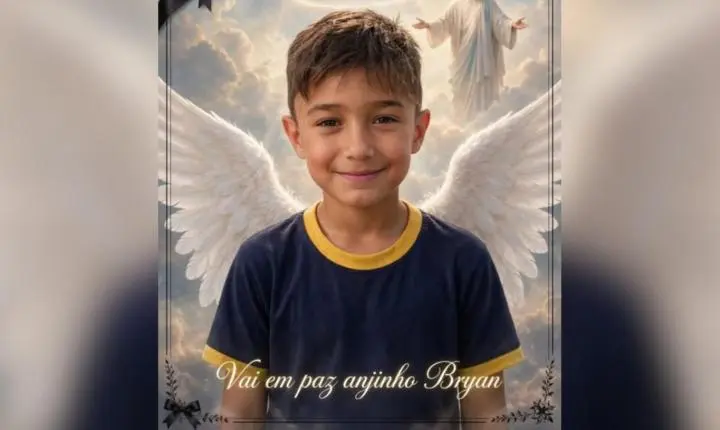 Comoção em Apucarana com a morte de Brayan, de 8 anos, atacado por pit bull