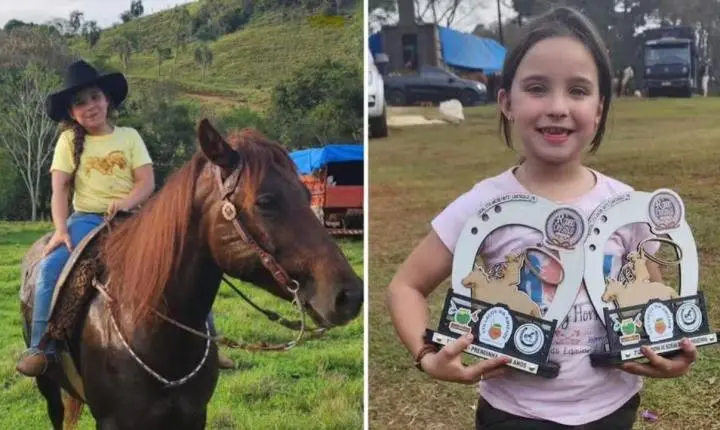Criança morre após cair de cavalo em acampamento para competição esportiva no Paraná