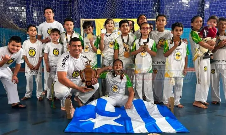 Equipe de Jardim Alegre conquista terceiro lugar no FESTCAP de Capoeira em Ivaiporã