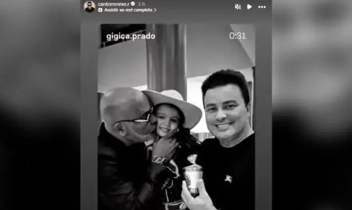 Homenagem de cantora mirim do Vale do Ivaí a Rick marca primeira publicação de Renner após morte do parceiro