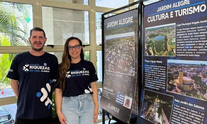Jardim Alegre apresenta flores, artesanato e atrativos turísticos na exposição Riquezas do Vale, na Assembleia Legislativa