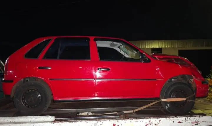 Motorista que se evadiu após acidente em Jardim Alegre é localizado pela PM