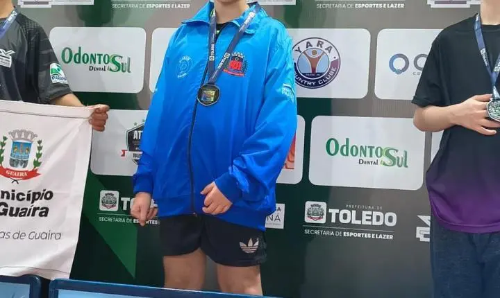 Tênis de mesa de Jardim Alegre conquista 7 pódios e tem melhor resultado da história no Paranaense