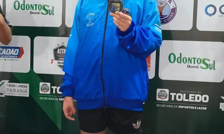 Tênis de mesa de Jardim Alegre conquista 7 pódios e tem melhor resultado da história no Paranaense
